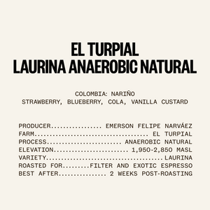 ETHICA SPECTRUM - El Turpial Laurina Anaerobic Natural