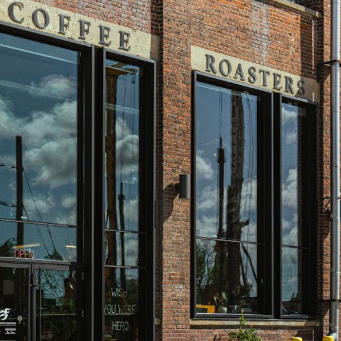 storefront of ethica coffee roasters