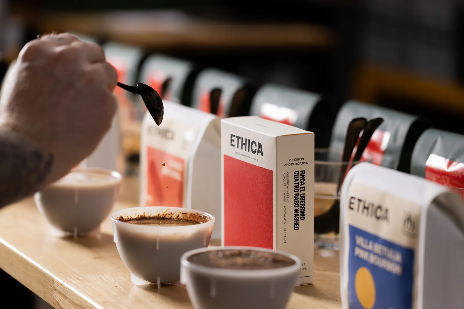 Coffee Cupping at Ethica