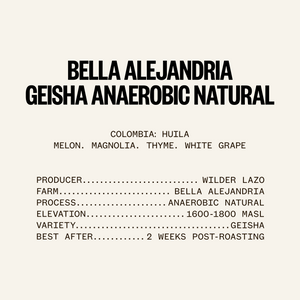 ETHICA SPECTRUM - Bella Alejandria Anaerobic Natural Geisha