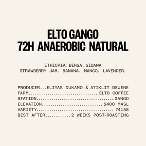SPECTRUM COLLECTION - Elto Gango 72H Anaerobic Natural