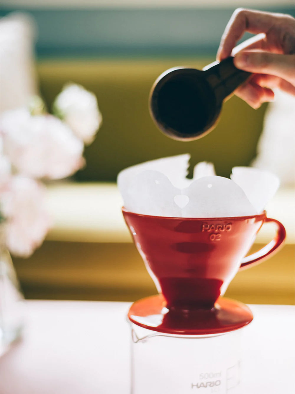 HARIO V60-02 PLASTIC DRIPPER