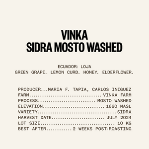 ETHICA SPECTRUM - Vinka Sidra Mosto Washed
