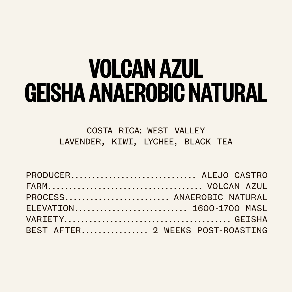 ETHICA SPECTRUM - Volcan Azul Typica &amp; Geisha Gift Bundle