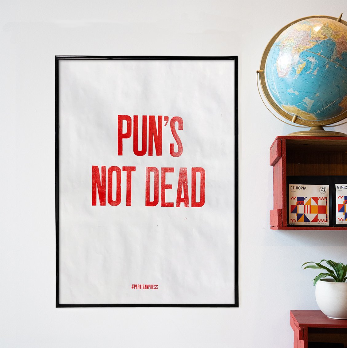 Poster PUNS NOT DEAD - Ethica Roasters